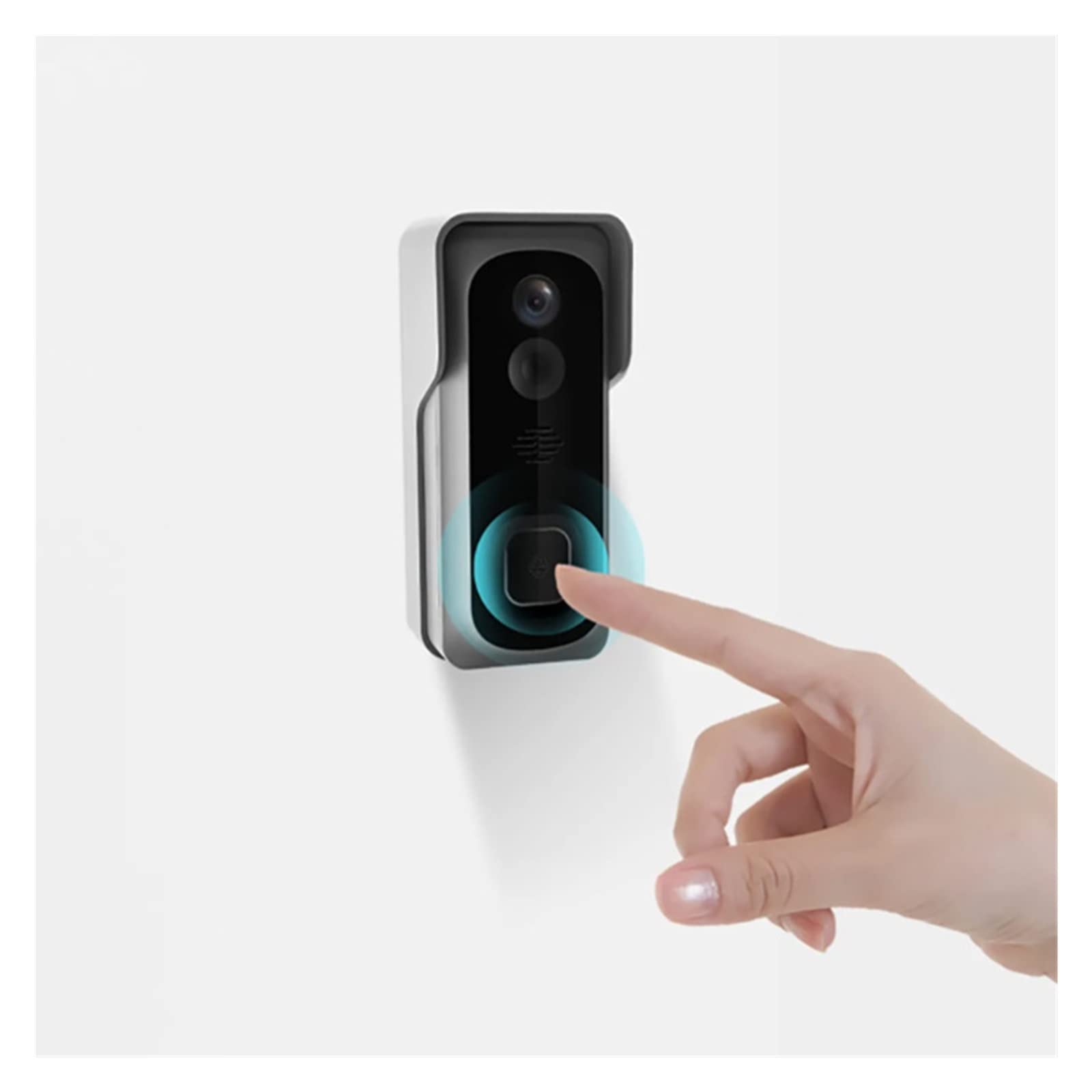 Tuya Smart Cat's Eye Wireless Adesivo Casuale Video Campanello Monitoraggio Remoto