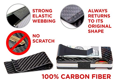 Sorax Carbon Fiber Wallet & Money Clip