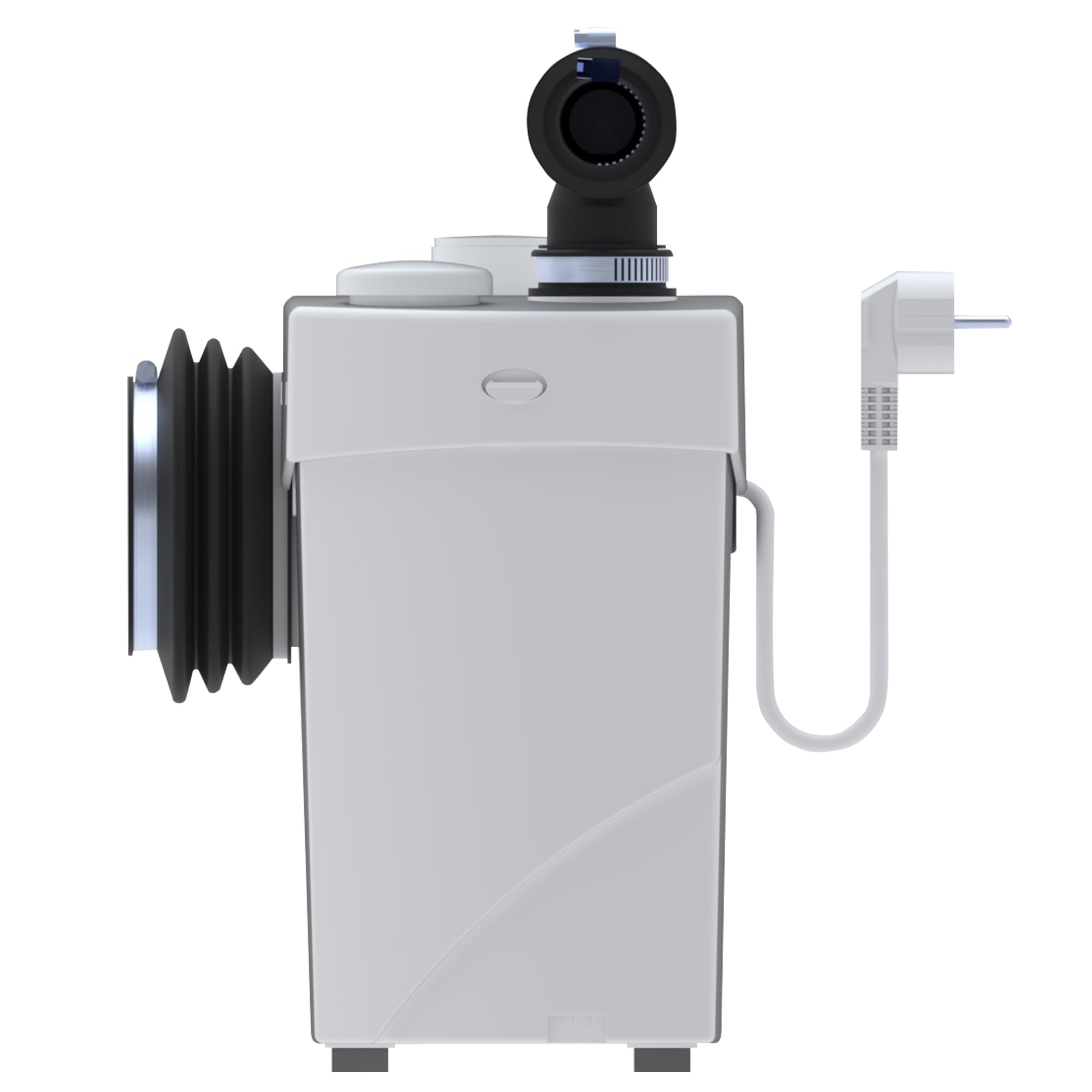 SFA - Sanibroyeur Top - Broyeur WC Et Salle d'Eau - Evacuation Eaux Usées - 2 Entrées WC Et Lavabo - Puissant, Silencieux - Discret - Entretien Simple - 36,1 x 21,6 x 32,5 cm - 400 W - Made in France