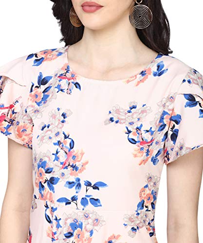 Image of OOMPH! Women's Crepe A-Line Maxi Dress - Daisy White
