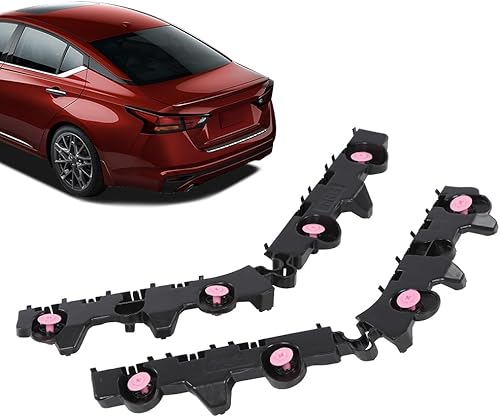 Miniatura 2 de GRAND ORANGE Juego de soportes de parachoques trasero izquierdo y derecho compatible con Nissan Altima 2019-2023 (submodelo Platinum, S, SL, SR, SV)