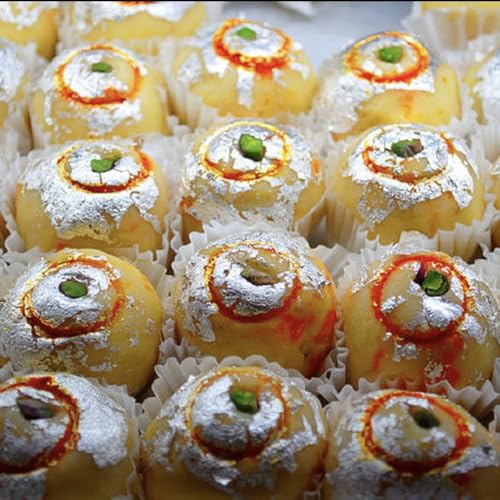 Image of Silver Leaves 99.9% Pure (Chandi Ka Vark) for Sweets, Mithai, Cakes - 15 Sheets (6x4 inch) FSSAI Certified for Indian Sweets, Bakery & Cosmetics