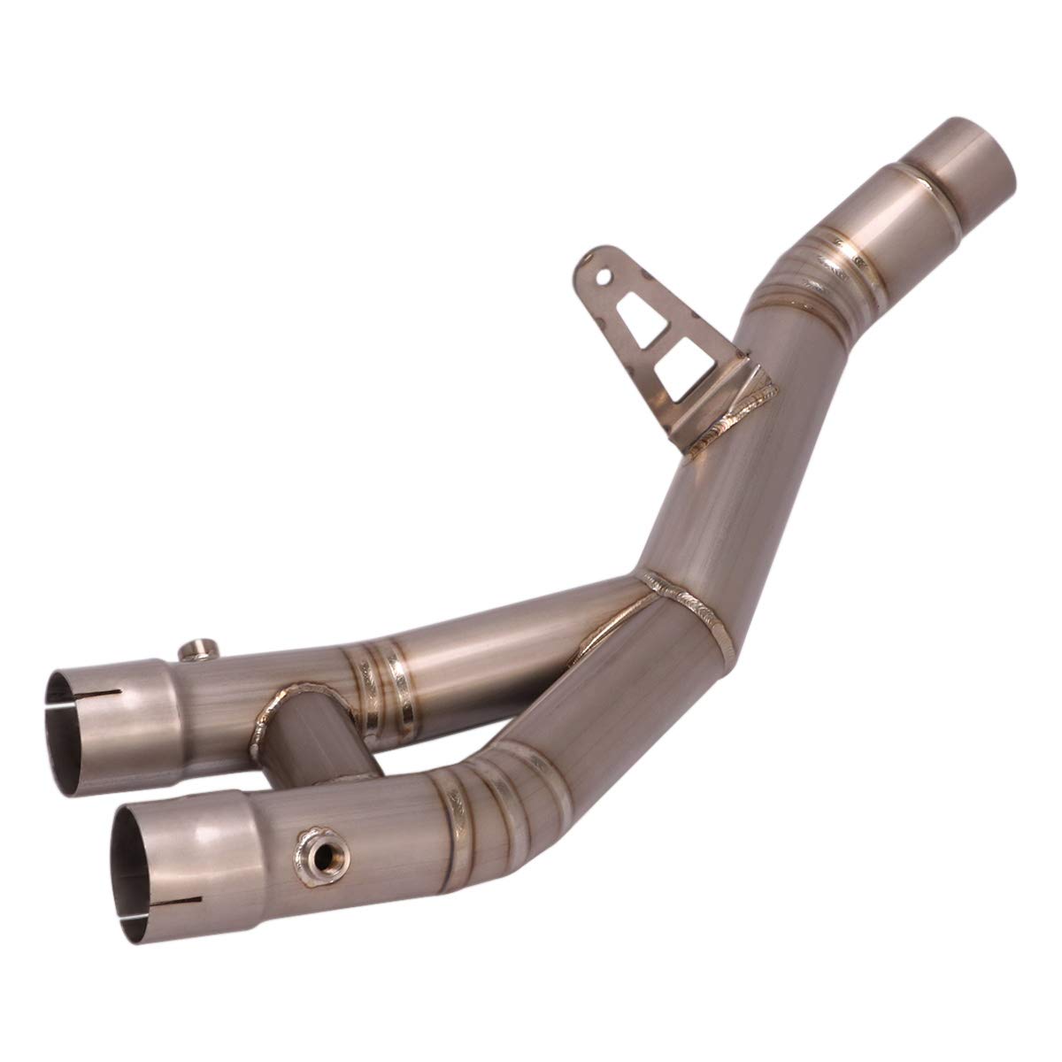 MT-10／R1 2015-2021用 ステンレス中間パイプ 高耐久＆性能アップ MT-10/R1 2015-21用 ステンレス中間パイプ 高耐久 mt-10 バイク用