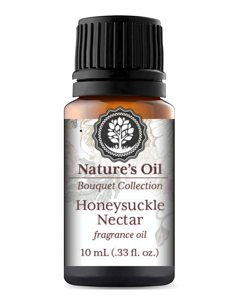 Honeysuckle Nectar Fragrance Oil 10ml for Floral Diffuser Oils, Making Soap, Candles, Lotion, Home Scents, Linen Spray and Lotion