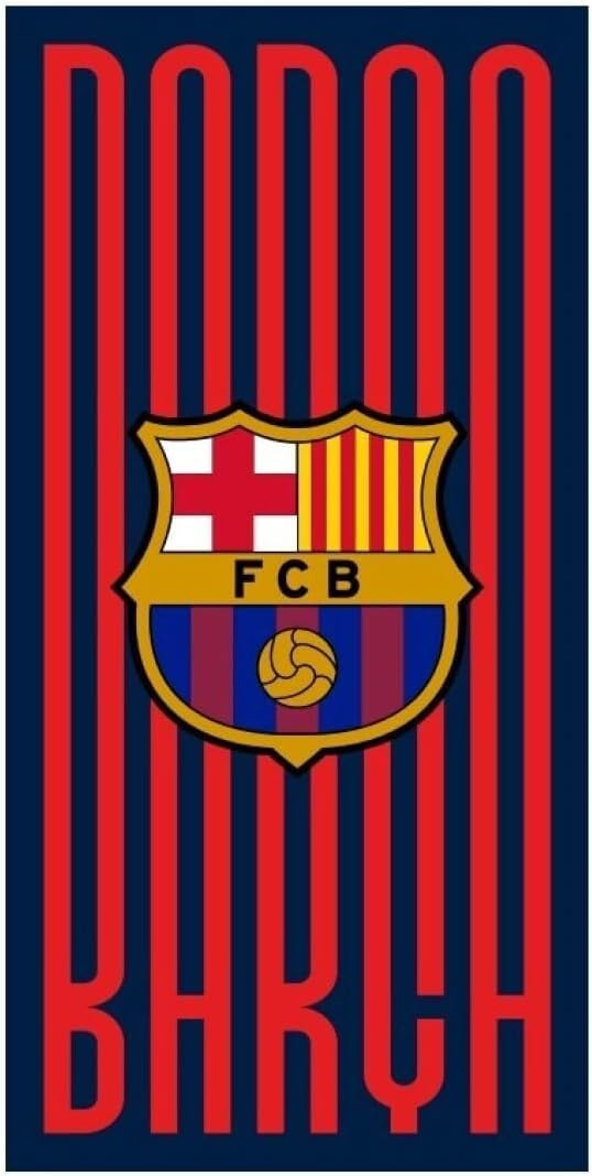 Barcelona FC Toallas de Playa, Microfibra, Azul y Grana, Diseño Lamine Yamal, Pedri y Escudo, 70 x 140 cm, 7 Diseños a Elegir (Escudo 670) — view 3