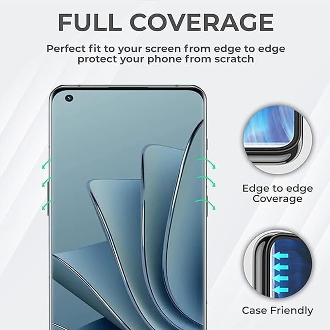 Image of Diruite UV Tempered Glass for Vivo V 29 /29 Pro- Premium 9H Hardness, Full Edge-to-Edge Coverage, Crystal HD Clarity, UV Glue with Easy Installation Kit (Pack of 1)