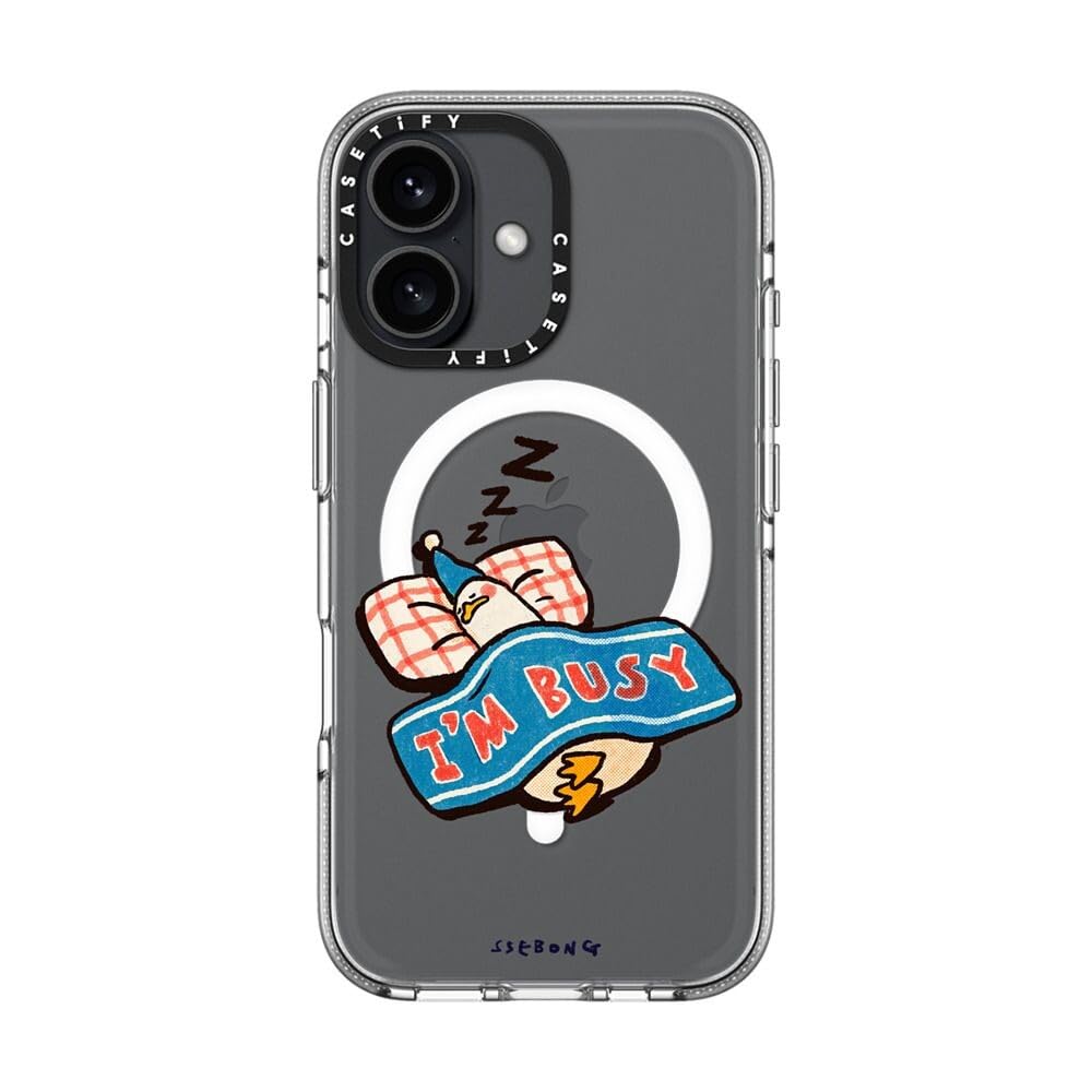 Amazon.co.jp: CASETiFY クリア MagSafe 対応 iPhone 16 ケース [黄変