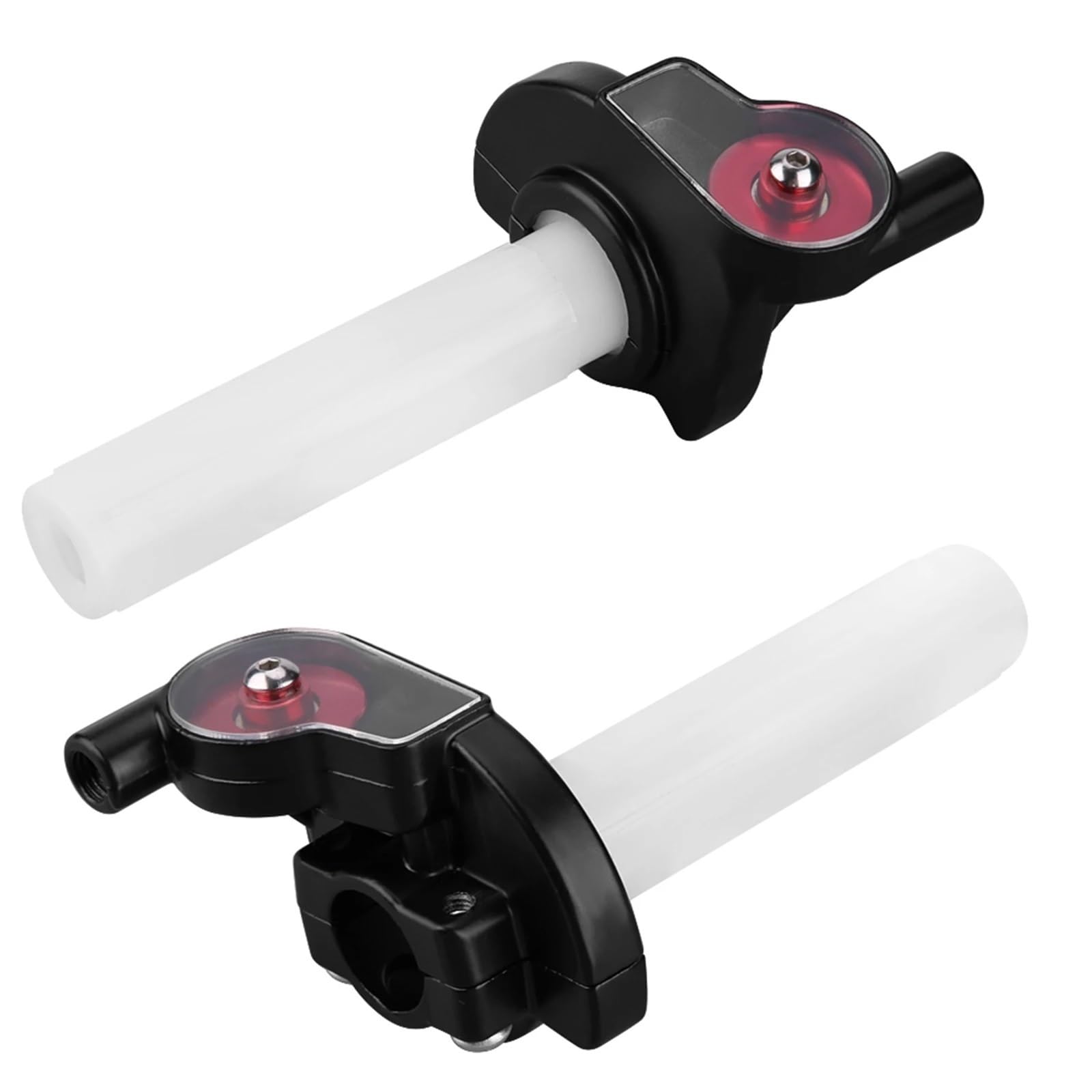 Manetka gazu do motocykla 22 mm, wizualna, obrotowa, pasująca do motocykla ATV o pojemności 50–160 cm3