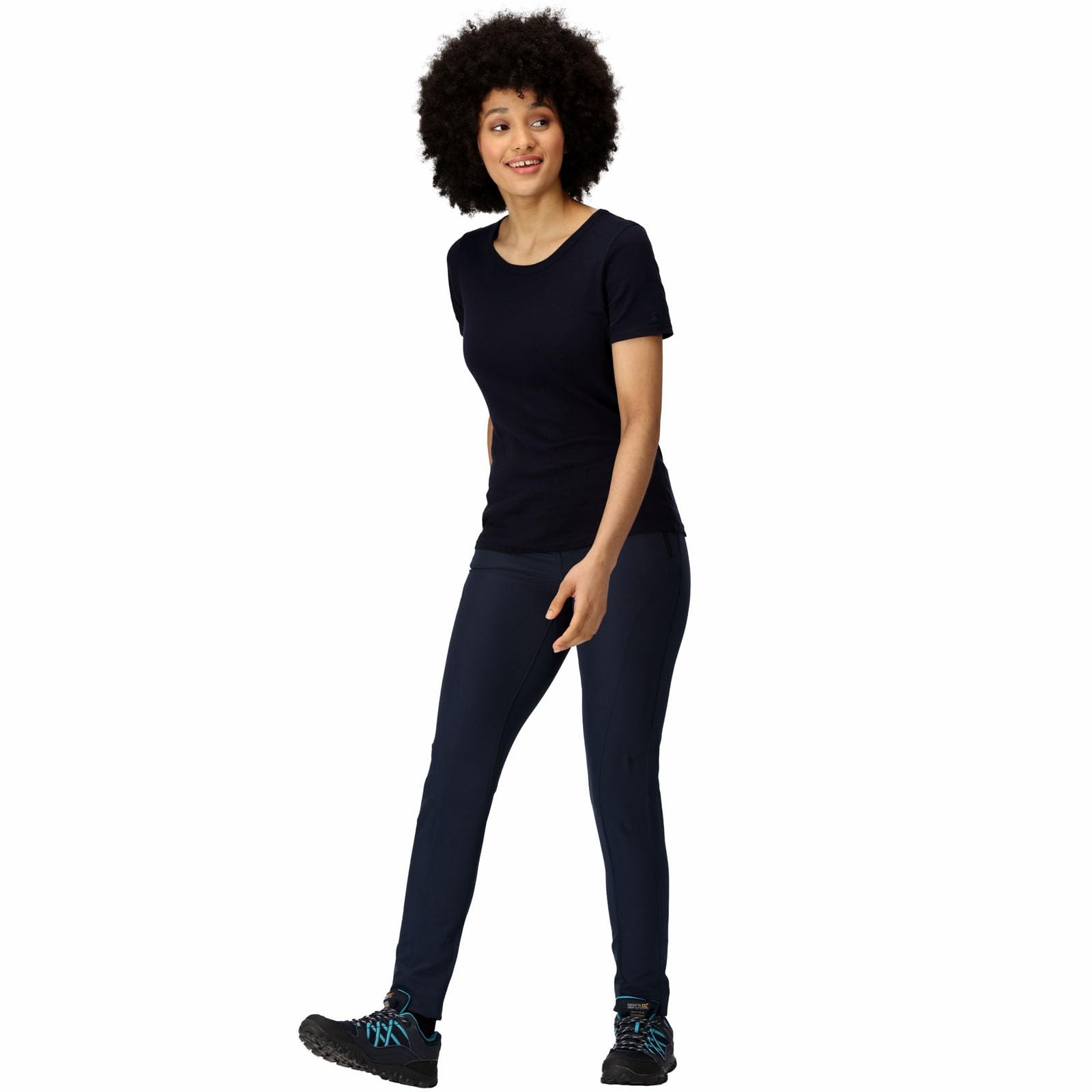 Regatta - Women's Pentre Stretch Walking Trousers, Pantaloni Bambino Donna