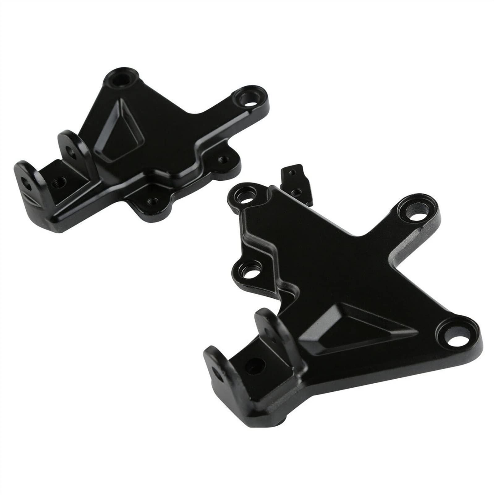 Accesorios para clavijas Estribos Delanteros Para Motocicleta, Pedales, Reposapiés, Soportes Para Kawasaki Ninja ZX10R ZX 10R 2011-2017 2016 2015 2014 2013 2012