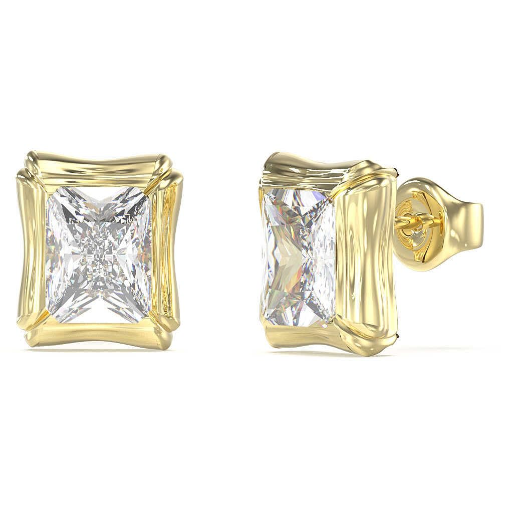 PENDIENTE GUESS - BAMBOO Color: Oro
