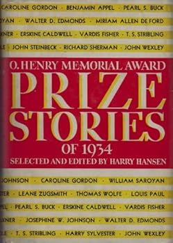 Hardcover O. Henry Memorial Award Prize Stories of 1934 Book