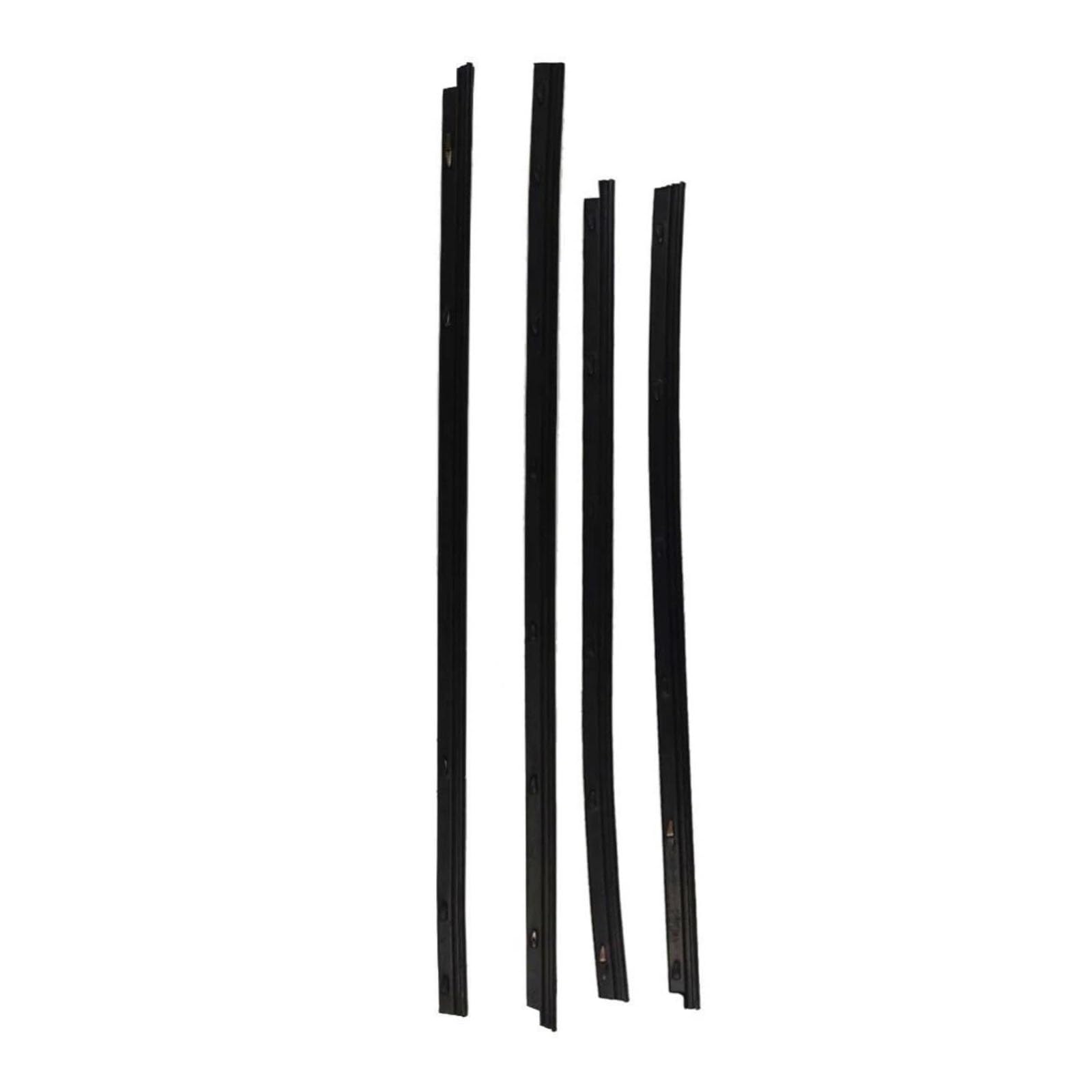 Auto Window Seal Trim Window Door Seals Compatible with Toyota for Hilux SR5 for Vigo for Revo MK7 2005-2014 Car Inner Weatherstrip Belt Moulding Trim