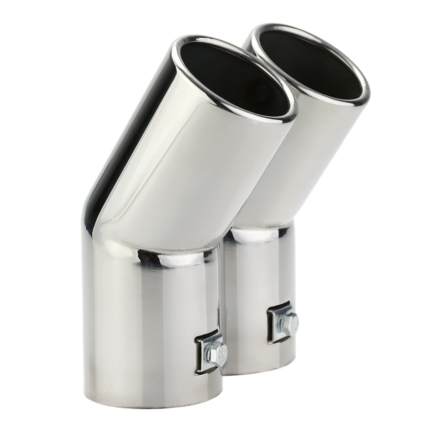 modifica Tubo di scarico Per Golf 4 tubo di scarico tubo di scarico doppio tubo di scarico in acciaio inox silenziatore