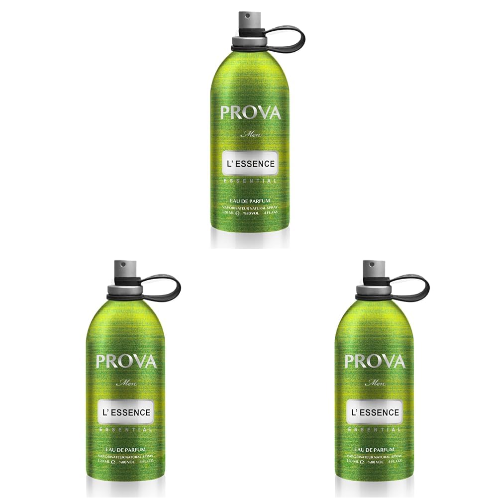 Prova L'Essence EDP Erkek Parfüm 120 ml (3 paketi)