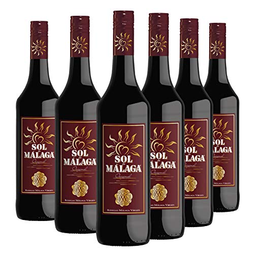 Sol de Málaga 75cl - Pack de 6 bouteilles - Vin de liqueur doux D.O.