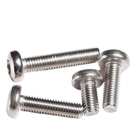 20/50/100  M1.6 M2 M2.5 M3 M4 304 XeX|ۓȂדCi[lW{g = 3 ~[g-80 ~[g(60mm,M3(20pcs))