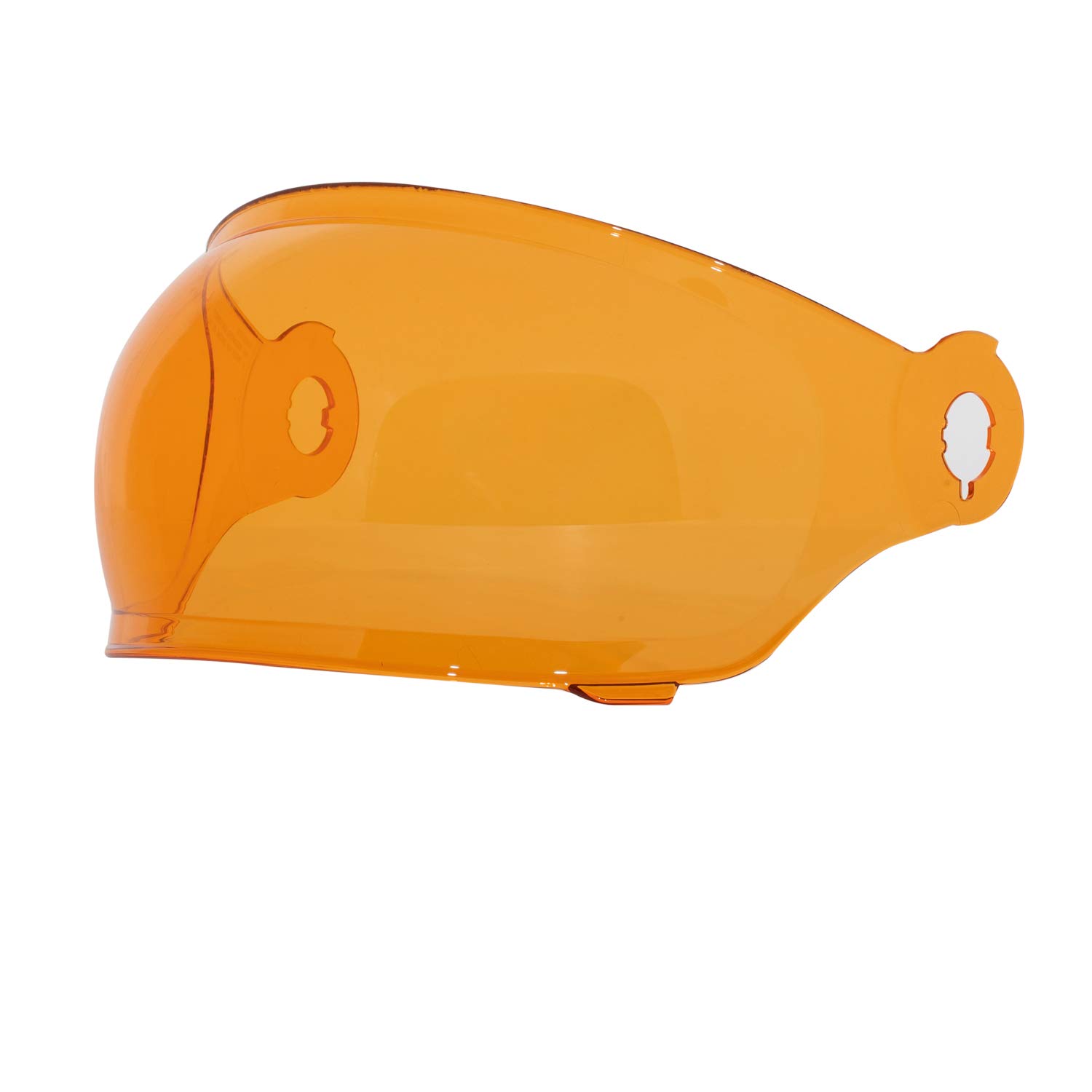 TORC unisex-adult T1 Retro Full Face Motorcycle Helmet Shield With Anti-Scratch/Fog (Bubble Orange, one_size)
