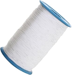 SEWACC 2 Pçs Kit De Colar De Metal Preto Pulseiras Elásticas Capa De Rosto Corda Overlock Linha De Costura Elástica Cordão De Orelha Cordão Branco Traje Linha De Costura Roupas Linha De