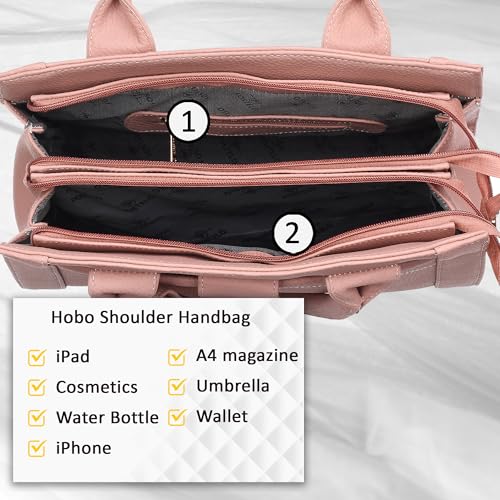 Image of Fostelo Women's Ocean Side Satchel Tote Handbag for Women | Ladies Purse | Stylish Shoulder Bag | Gift For Women