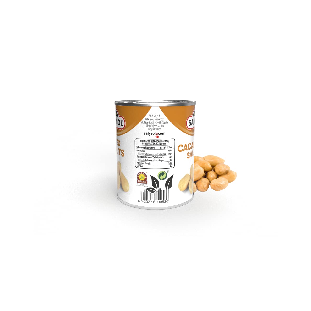 SALYSOL | Surtido frutos secos y snacks envasado al vacío 10x50gramos. Mix frutos secos, cacahuetes, pistachos, almendras, chuches con azúcar.