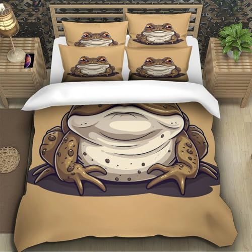 Housse de couette chat tigré microfibre confortable pour des nuits d'automne douces - 5
