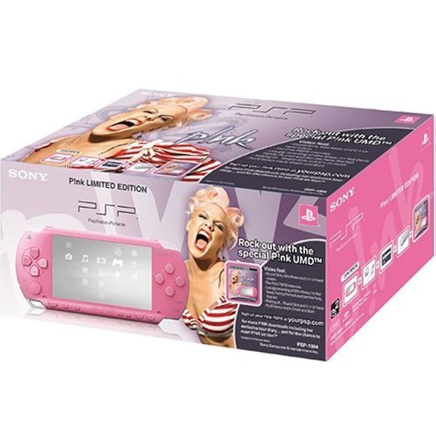PSP Console Pink (P. nk Limited Edition) – Playstation
