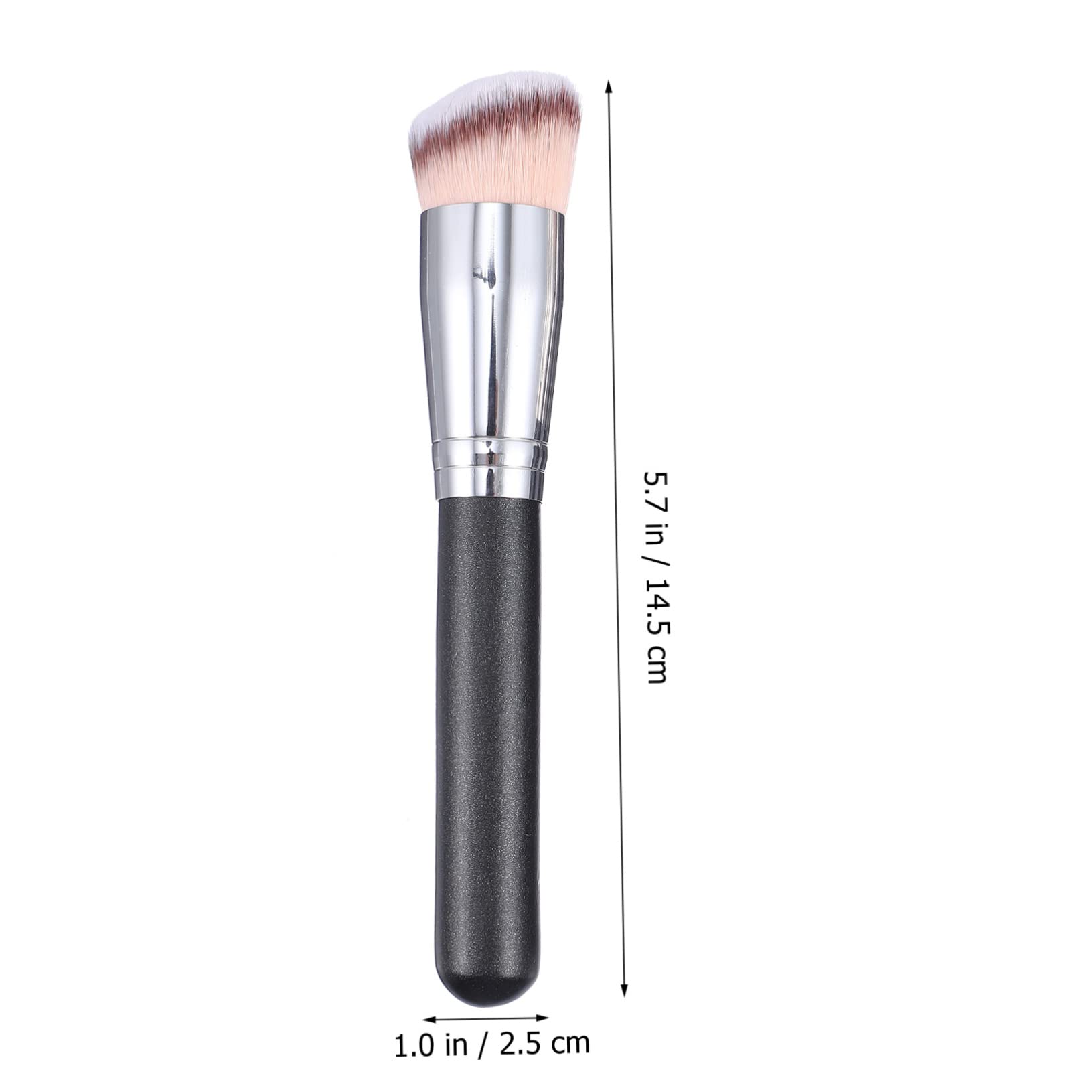 Healeved 9pezzi Pennelli Per Trucco Strumenti Cosmetici Per Fondotinta e Manico Ergonomico Per Applicazione Precisa e Confortevole