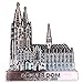 Produktbild I LOVE KÖLN Kühlschrankmagnet aus Metall, stark, Kölner Dom Magnet als Deko für Kühlschrank, Magnettafel, Magnetwand