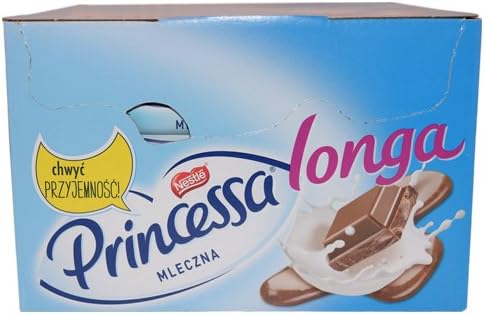 Princessa Milk Chocolate Longa Wafer 49g ( Case of 28)