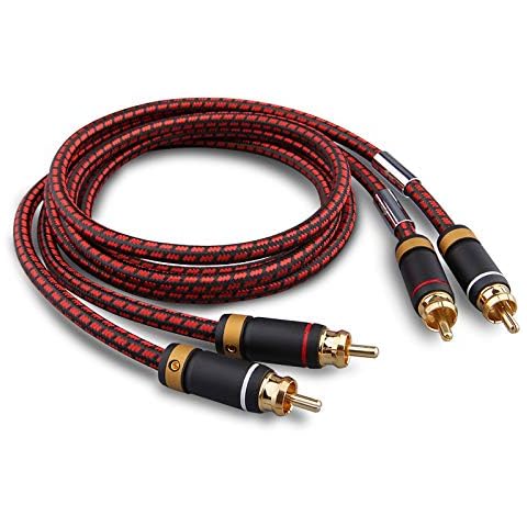 Primeda Auidophile 2RCA Male to 2RCA Male Stereo Audio Cable Cover