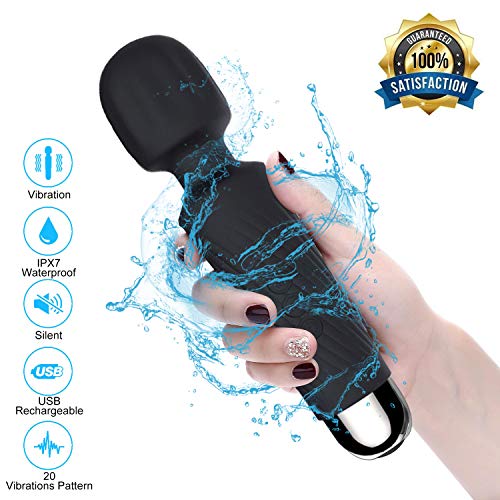 Preisvergleich Produktbild Persönliches wiederaufladbares Stabmassagegerät, Xingnuo-verbessertes elektrisches Ganzkörpermassagegerät, leistungsstarke Handmagie, perfektes Vibrieren auf Schulterrücken