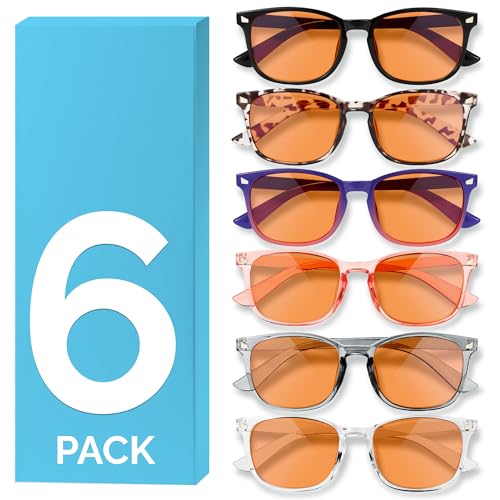 MIGSIR Blue Light Glasses (Clear Lens, Gaming Style)