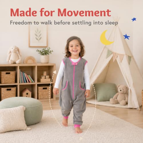 Image of baby deedee Sleep Kicker - Fleece Sleep Sack w /Feet 1.2 TOG
