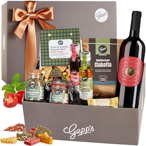 Gepp’s Feinkost Italienreise I Geschenkset mit italienischen Delikatessen I...