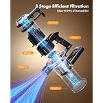 Cordless Vacuum Cleaner, 8-in-1 Lightweight Stick Vacuum with 45mins Runtime, Powerful Suction, Rechargeable Cordless Vacuum for Carpet, Tile, Pet Hair, Hardwood Floors, Black - Image 4