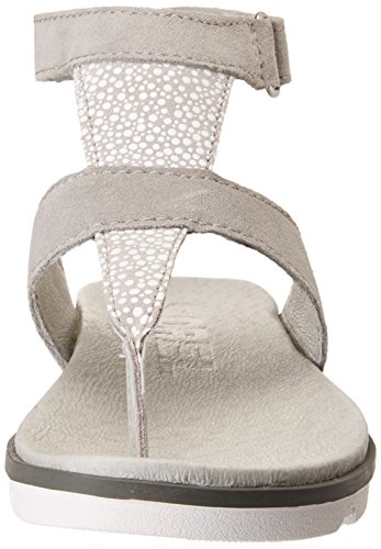 Sorel Torpeda Ankle Strap Sandal - Women's Dove/White 8.5 #TOP1