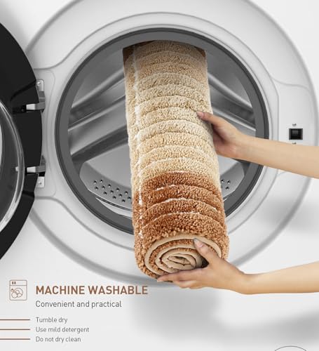 Image of Obsessions Soft & Plush Bath Mat | Quick Dry, Stain & Skid Resistant | Luxuriously Soft, Long Lasting Color | TPR Latex Backing, Size 40x60 cm, Gold