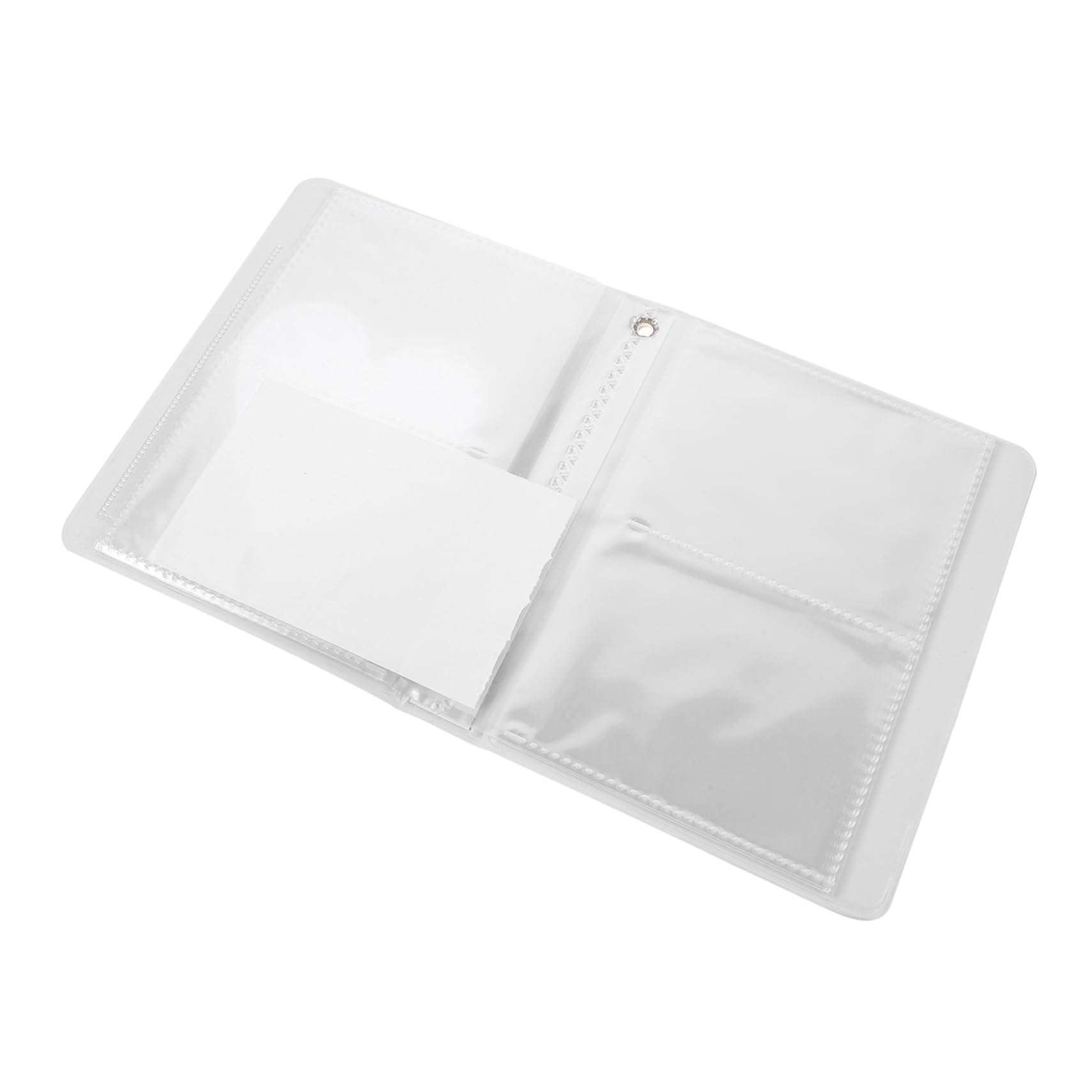 PRETYZOOM Adorable Mini Photo Album Delicate Picture Holder for Postcards for Weddings Birthdays Travel and Souvenirs Convenient Design