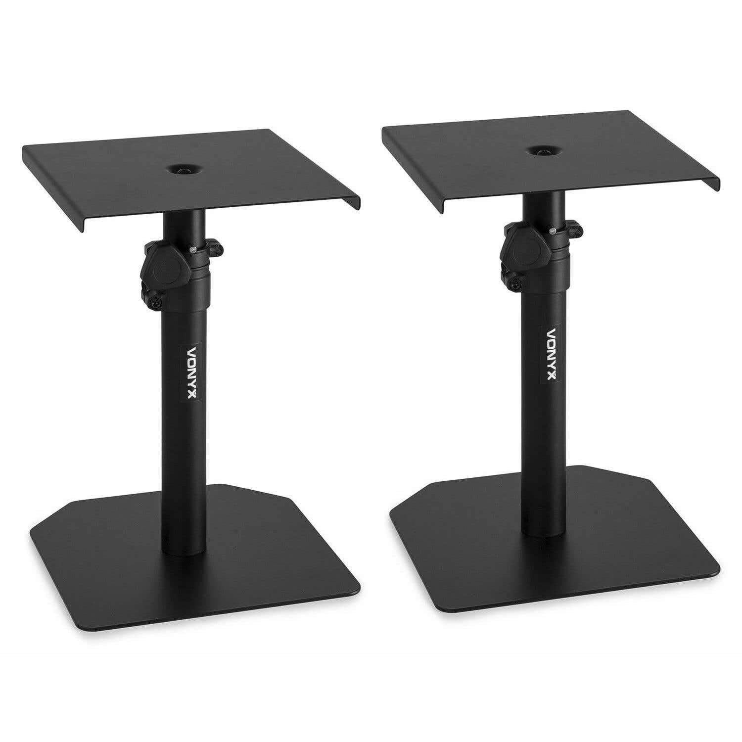 VONYX 180.219 SMS10 - Supporto da tavolo per monitor da studio per altoparlanti da tavolo DJ
