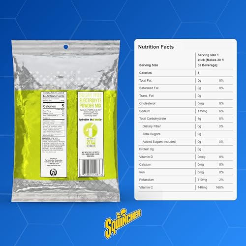 Image of Sqwincher Qwik Stik Zero Single Serve, 0.11 oz Packs, 20 oz Yield, Lemon-Lime, 50 /Bag - 1 Each | Zero sugar electrolyte mix, fast-dissolving single-serve sticks, just add to 20oz water bottle for quick on-the-go hydration