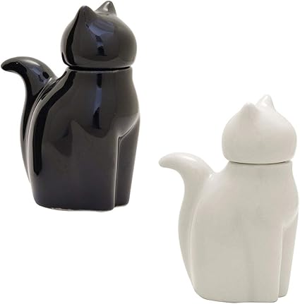 Amazon 醤油差し 陶器 おしゃれ ペア セット しょう油差し しょうゆさし 醤油さし 猫 ねこ ネコ キャット ホワイト ブラック 白 黒 かわいい ネコ醤油差し 陶器 S 2点セット ノーブランド品 醬油さし Amazon 醤油差し 陶器 おしゃれ ペア セット しょう油差し しょうゆさし 醤油さし 猫 ねこ ネコ キャット ホワイト ブラック 白 黒 かわいい ネコ醤油差し 陶器 S 2点セット ノーブランド品 醬油さし