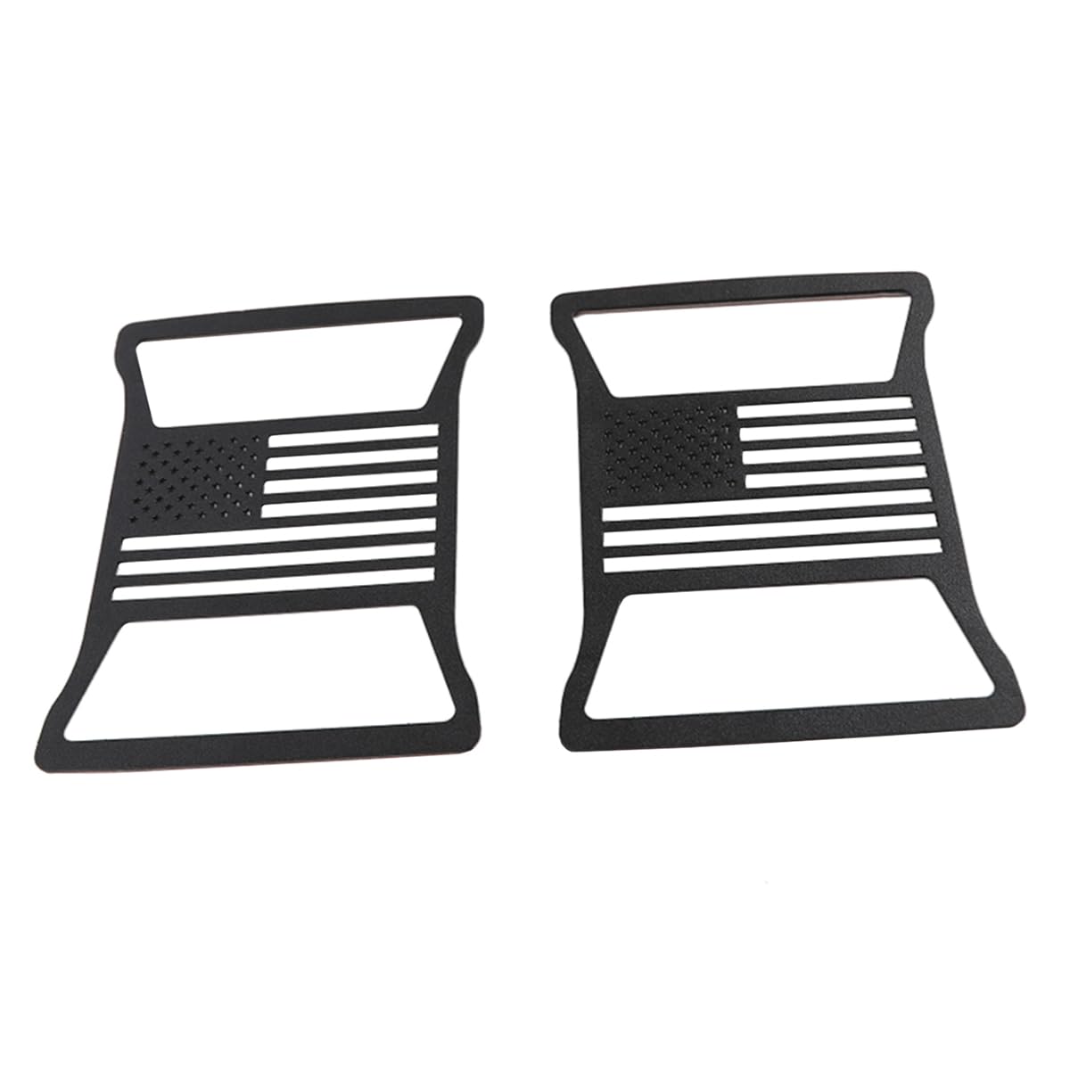 JUNLELI Car Taillight Cover, Tail Lamp Cover, Tail Light Guards Decoration Trim for Jeep JL JLU Wrangler JT Gladiator 2018-2025 USA Flag Pattern Exterior Protector Accessories