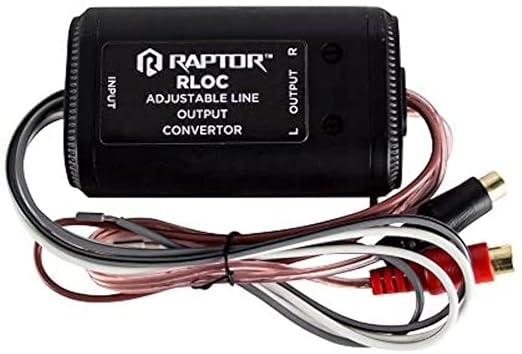Raptor RLOC MID Series - 2 Channel Line Output Converter