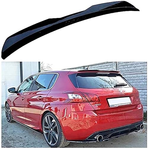 Diffuseur Arrière Pour Peugeot 308 - Spoiler, Protection Anti-collision, Style Sportif, Facile à Monter