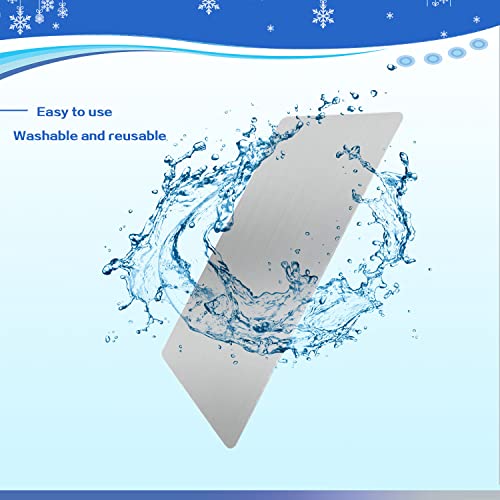 Image of Rabbit Cooling Pad, 11.8x7.9 in Hamster Cooling Mat Pet Cool Plate for Rabbit Bunny Hamster Guinea Pig & Other Small Pets Stay Cool This Summer - Bite Resistance Pet Cooling Pad Ice Bed