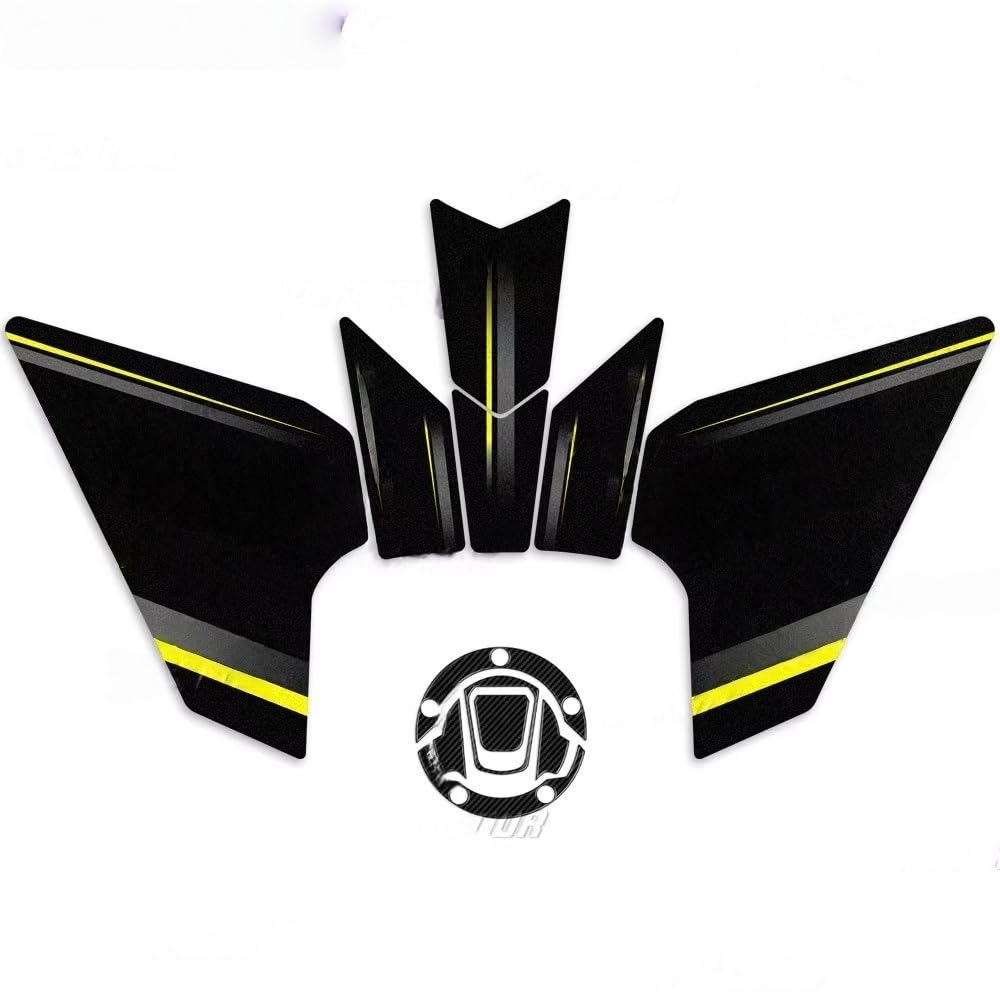 for 800MT for 800 MT Motorcycle Tank Pad Sticker Fuel Protection Decal Sticker(Color3)