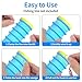 Vefungyan Fishing Line Storage Holders Organizer: 3pcs Fishing Line Spooler Winder Fishing Line Hook and Leader Keeper with Rigging Spools Blue