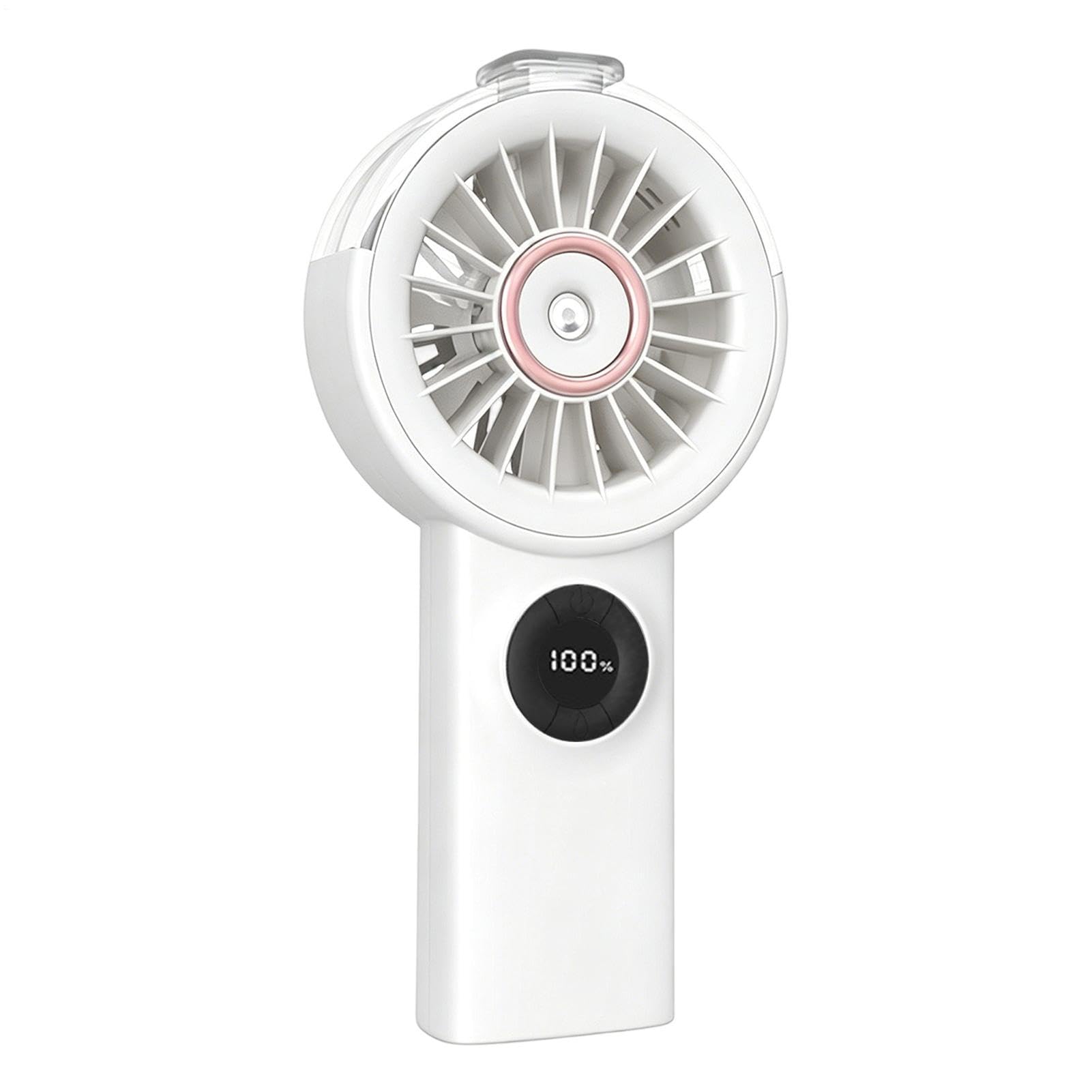 Ventilateur portable avec brume mini rafraîchisseur été rechargeable