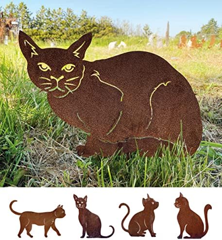 Gartenfigur Wolf Heulend Aus Edelrost – 41x35 Cm, Wetterfest, Auf Platte